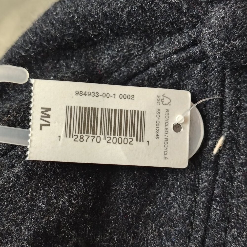 GAP Hat Strapback Gray Adjustable Wool Blend Logo… - image 7